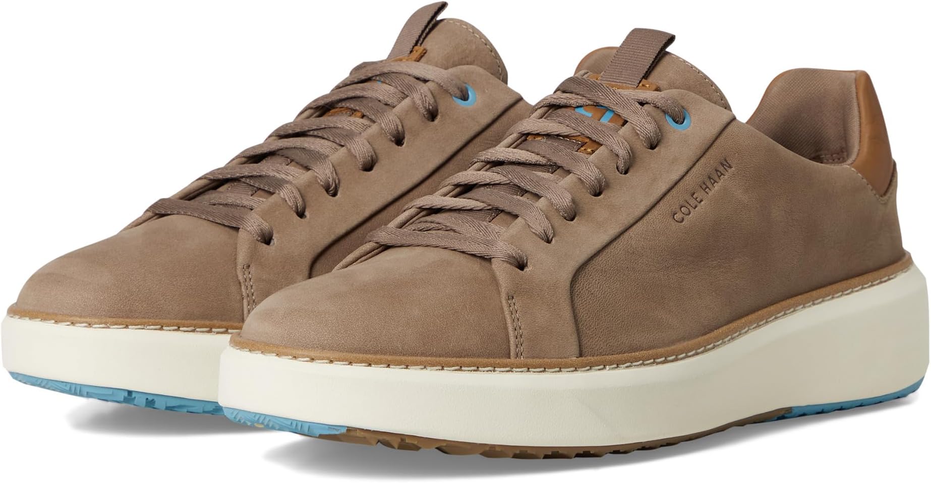 

Кроссовки Cole Haan Grandpro Topspin Golf, цвет Irish Coffee Nubuck/Waterproof