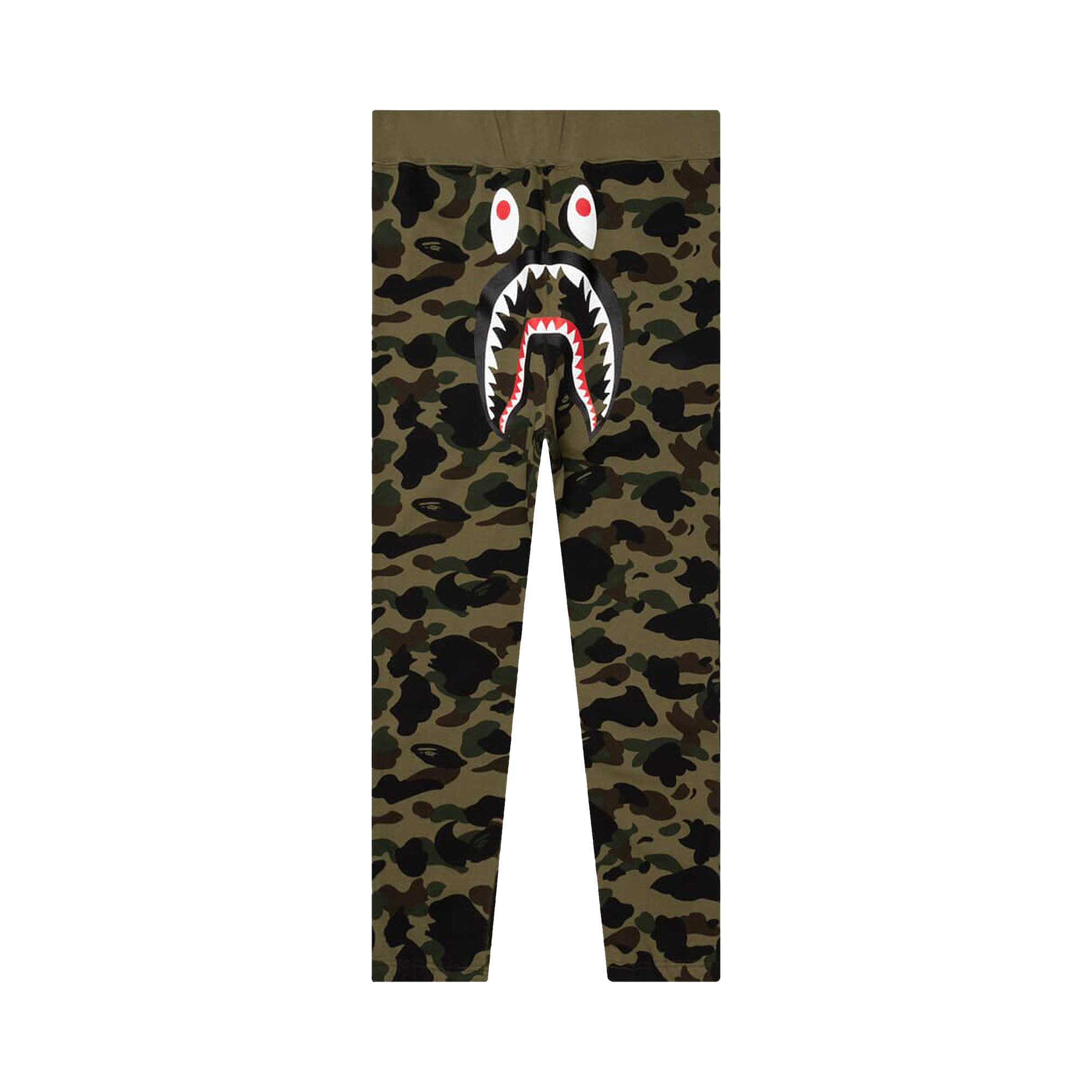 

BAPE 1st Camo Широкие спортивные штаны, зеленые