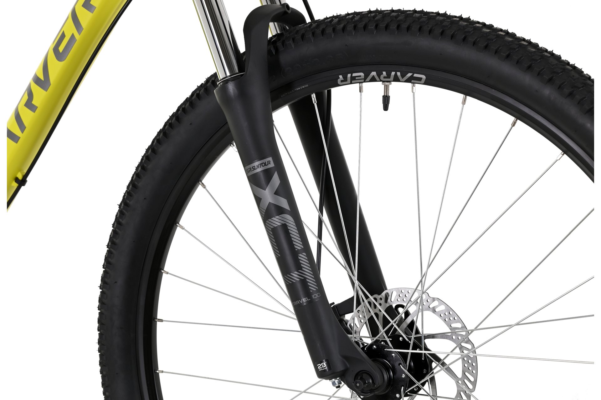 Горный велосипед Carver Strict 110 - 29 дюймов - Diamant - 2024, цвет Gelb|greenish yellow/black — фото 2