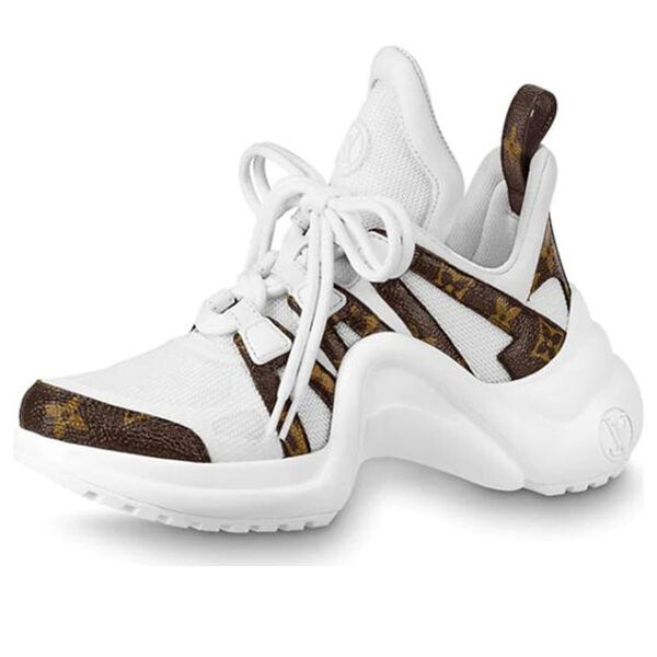 Кроссовки lv archlight sports shoes 'white black' Louis Vuitton, белый