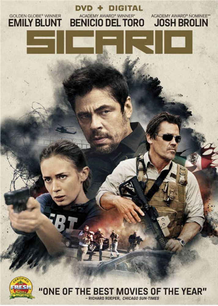 

Диск DVD Sicario