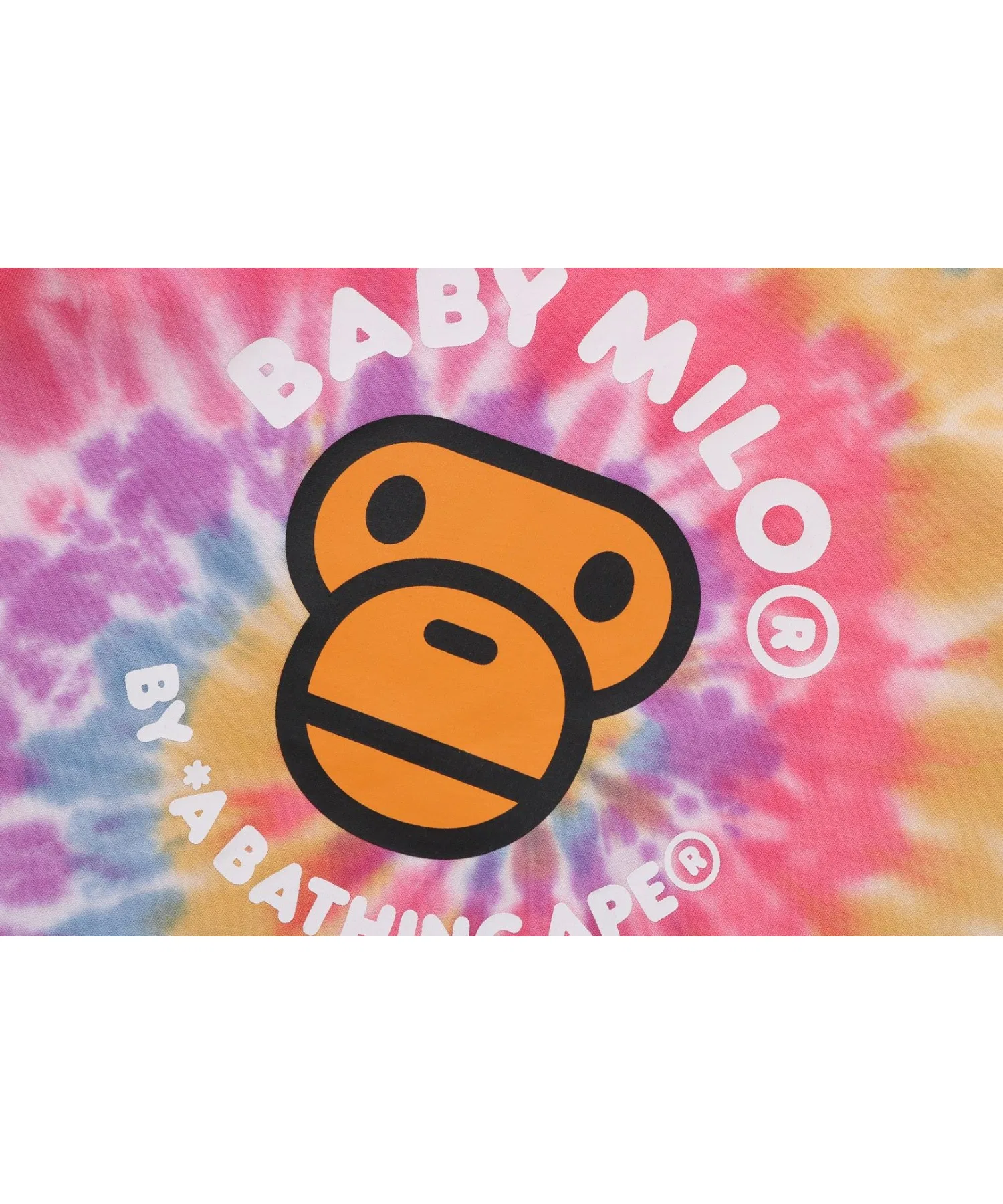 Детская футболка A BATHING APE с принтом Baby Milo — фото 4