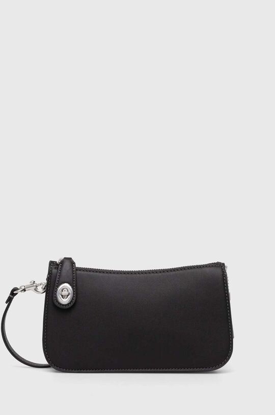

Кожаная сумочка Coach, черный