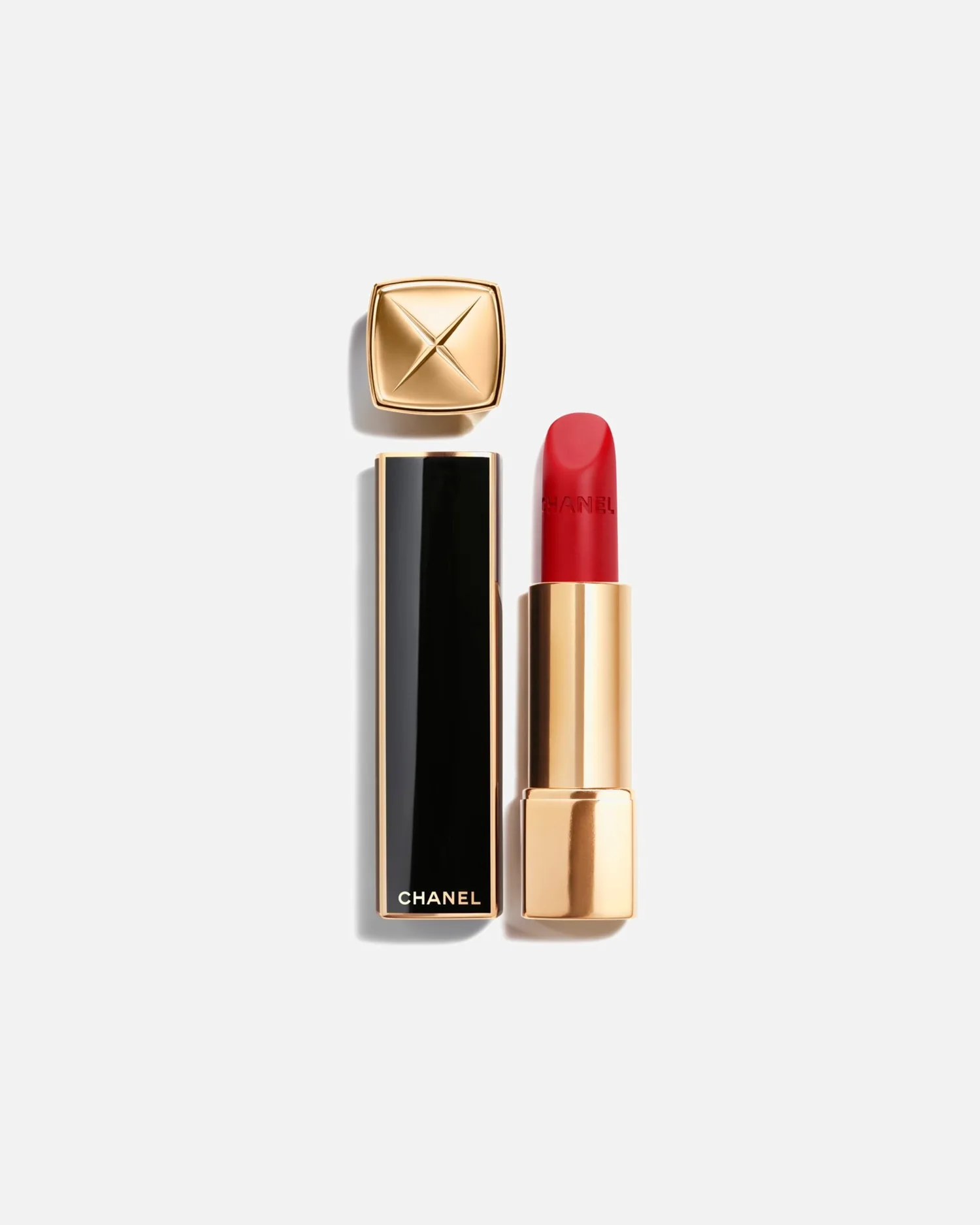 Помада rouge allure velvet Chanel, 56 - rouge charnel, 3,5 гр