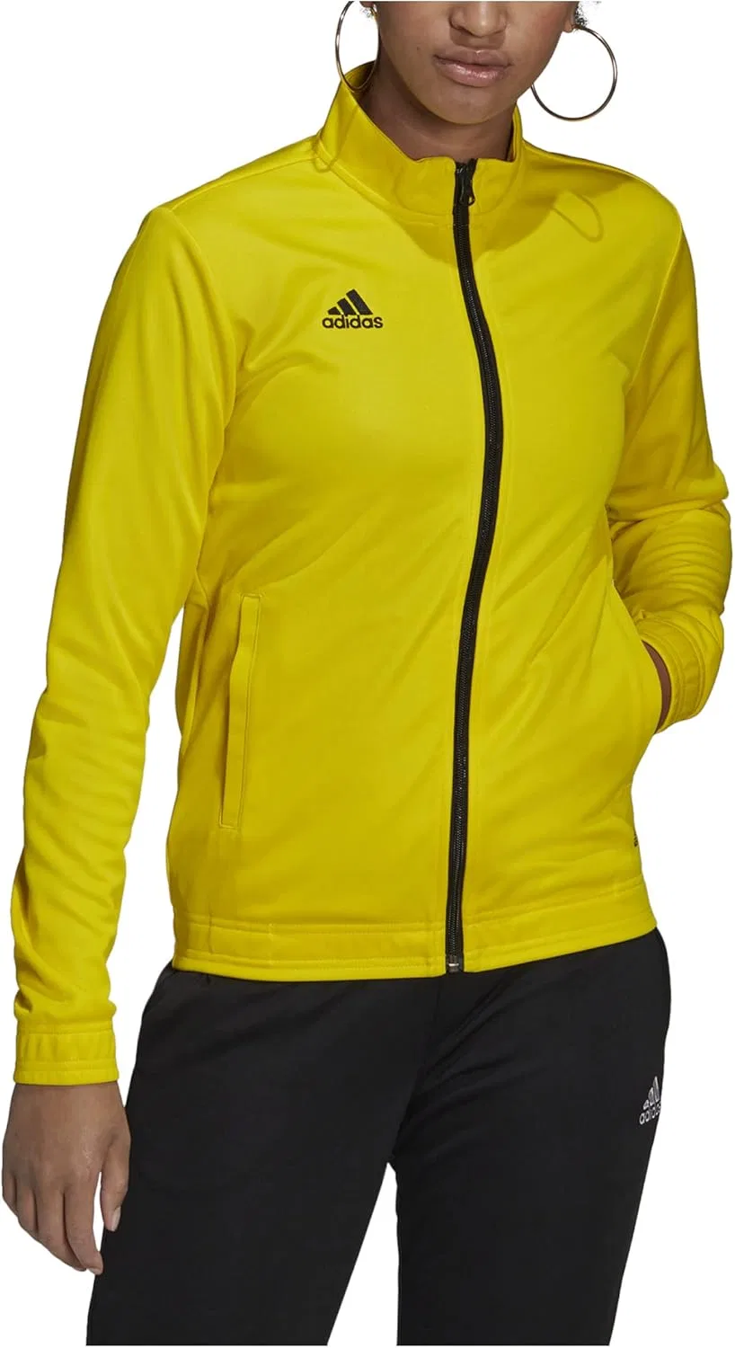Куртка для активного отдыха adidas Entrada 22, женская, Team Yellow/Black — фото 3