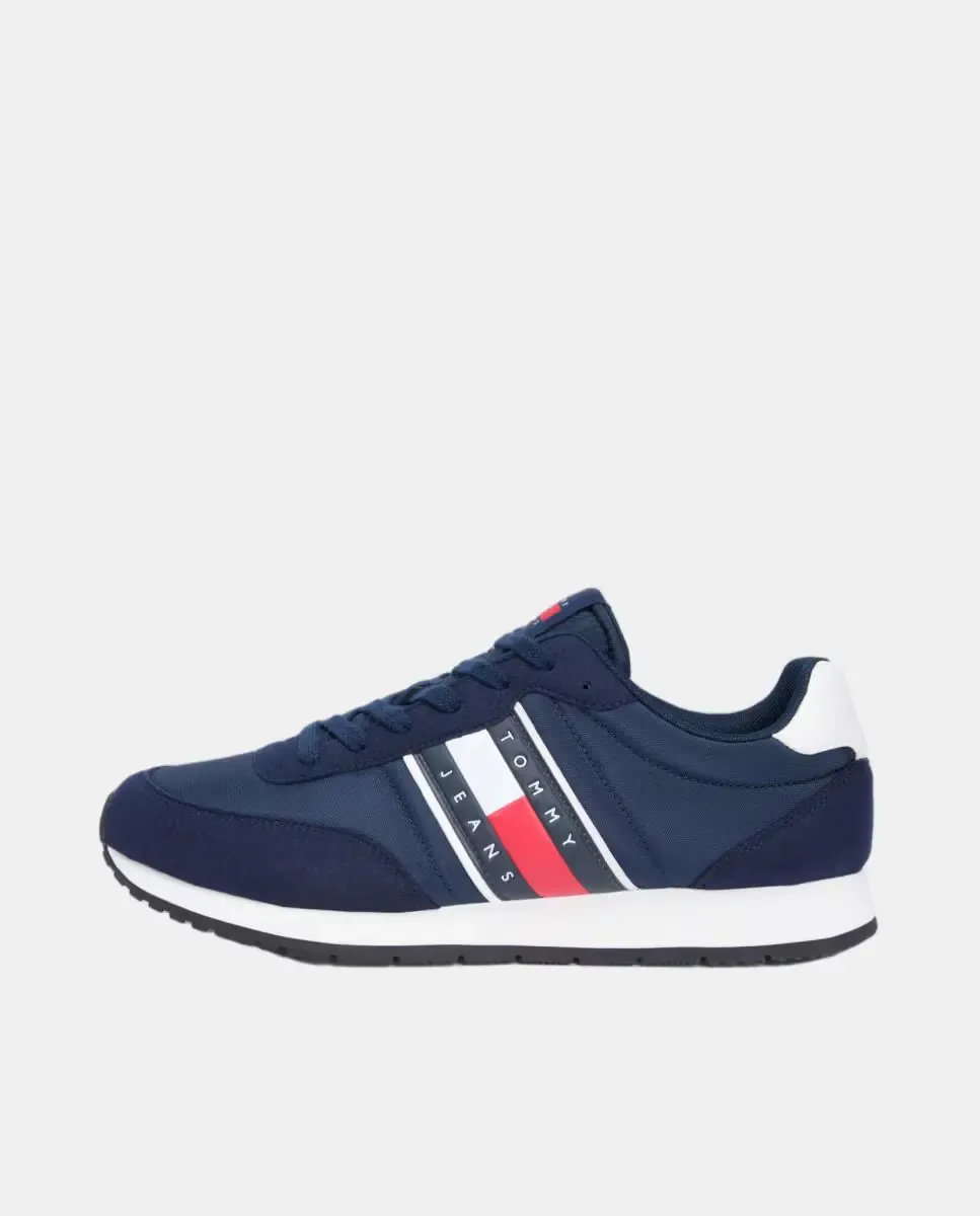 Tommy Hilfiger Классические спортивные кроссовки темно-синего цвета — фото 2