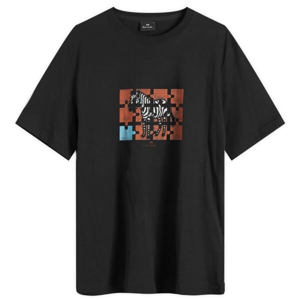 

Футболка с изображением пазла Paul Smith, черный