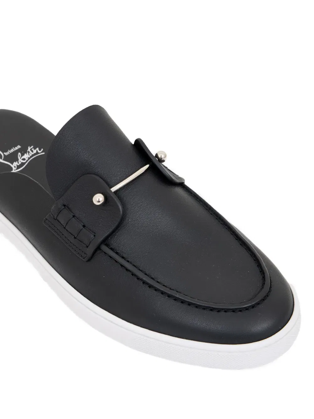 Мюли Chanme Christian Louboutin, черный — фото 4