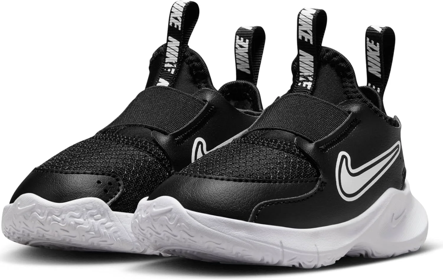Кроссовки Nike Flex Runner 3 для мальчиков и малышей, черно-белый