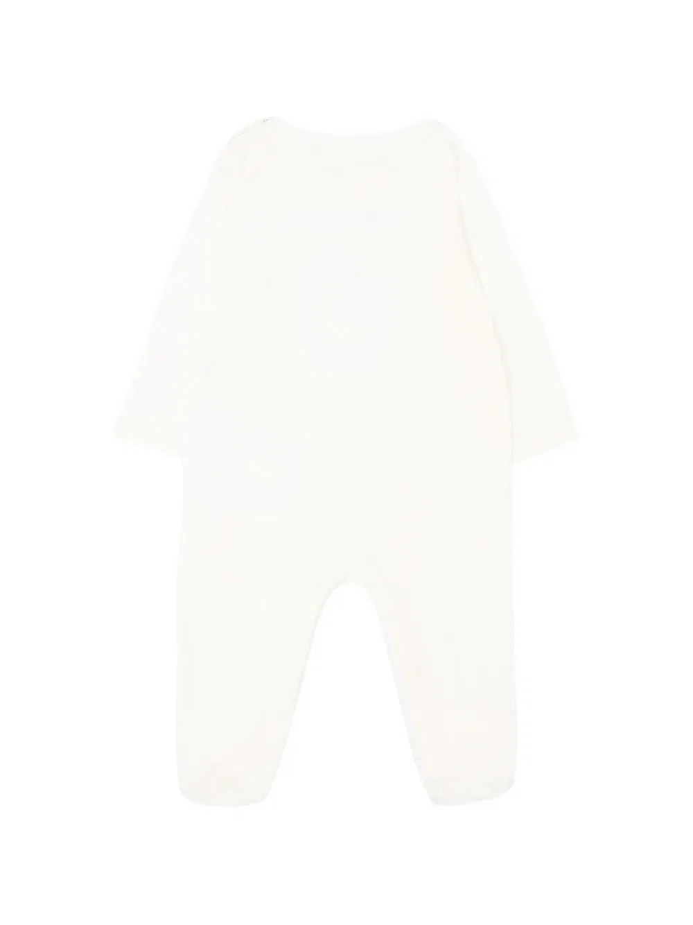Комбинезон для новорожденного с логотипом Gucci Kids, белый — фото 2