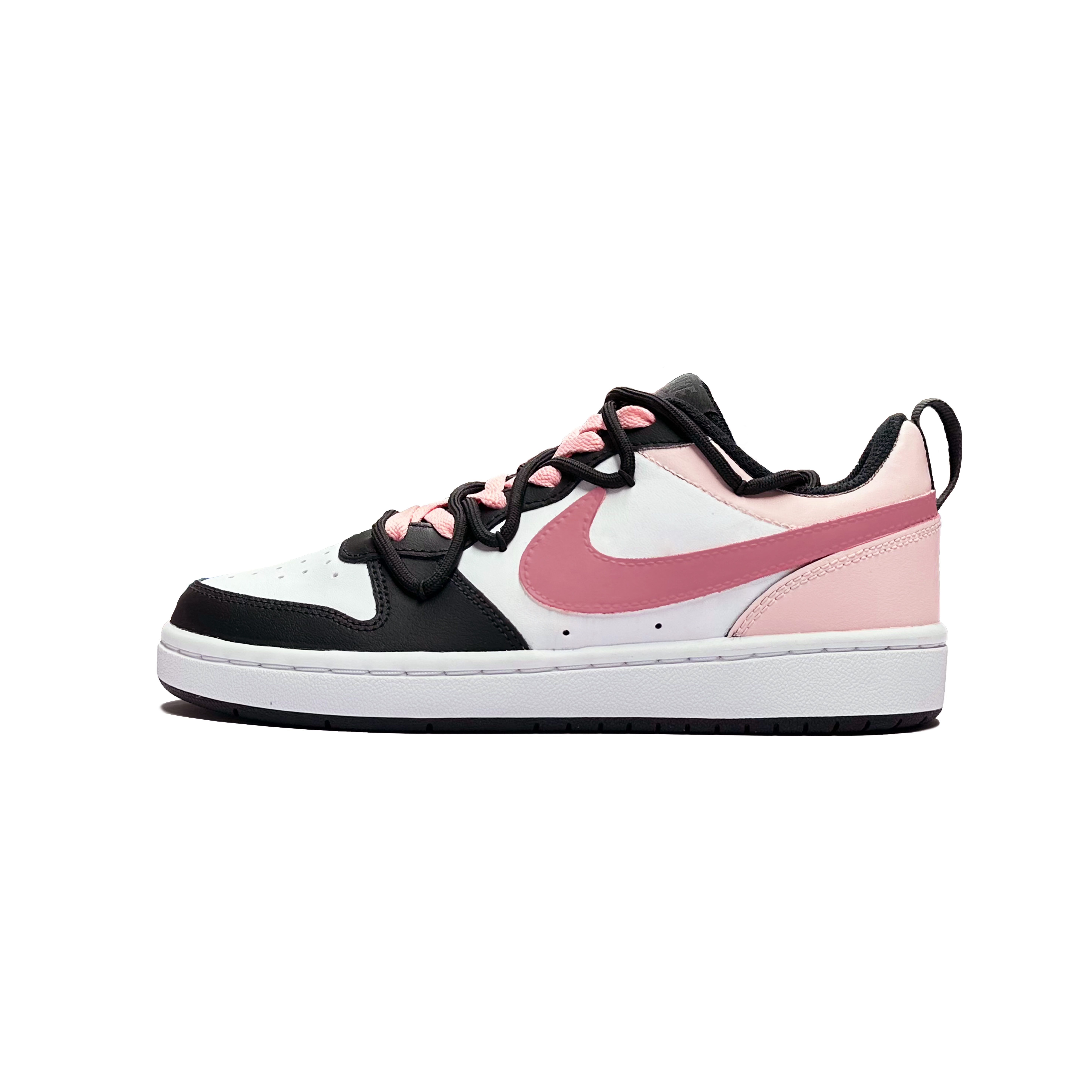 

Кроссовки Nike Court Borough Skateboarding Shoes Women's Low-top Pink, цвет Peach