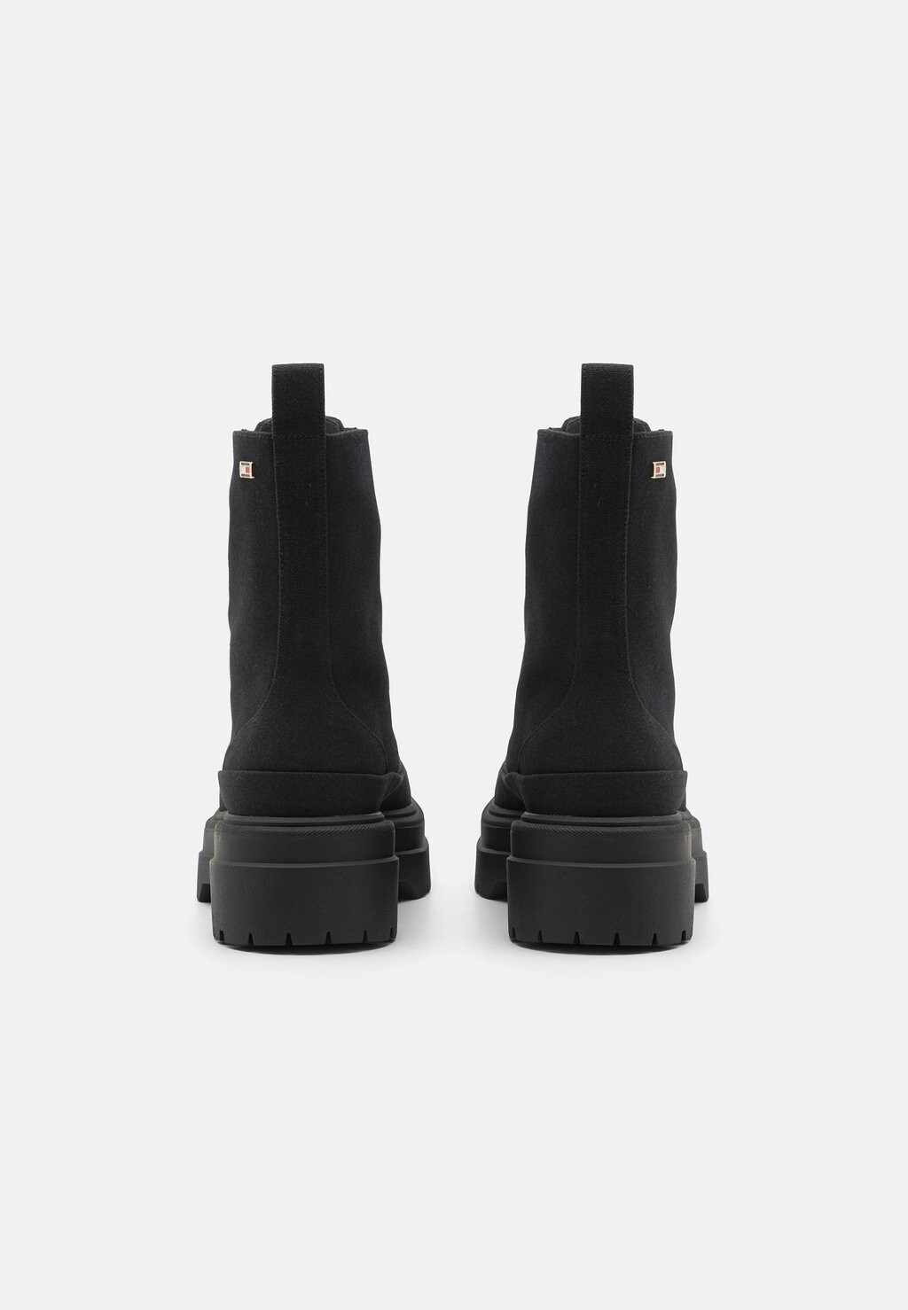 

Ботильоны на платформе FLAG LACE UP BOOT Tommy Hilfiger, черный
