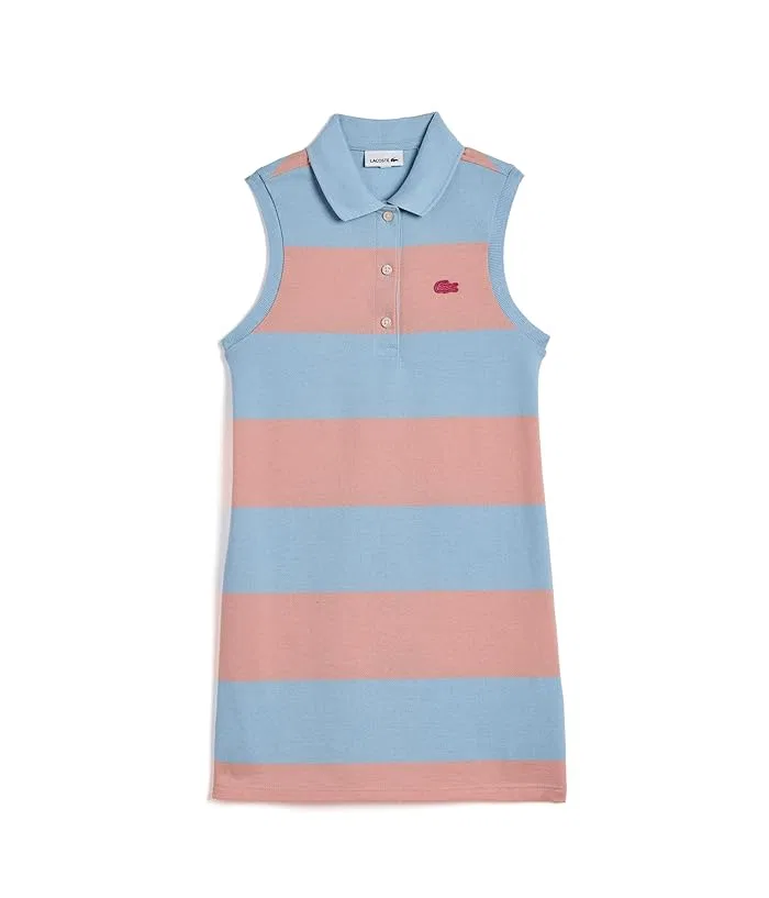 Платье без рукавов из пике Lacoste Kids, Lacoste Chambray