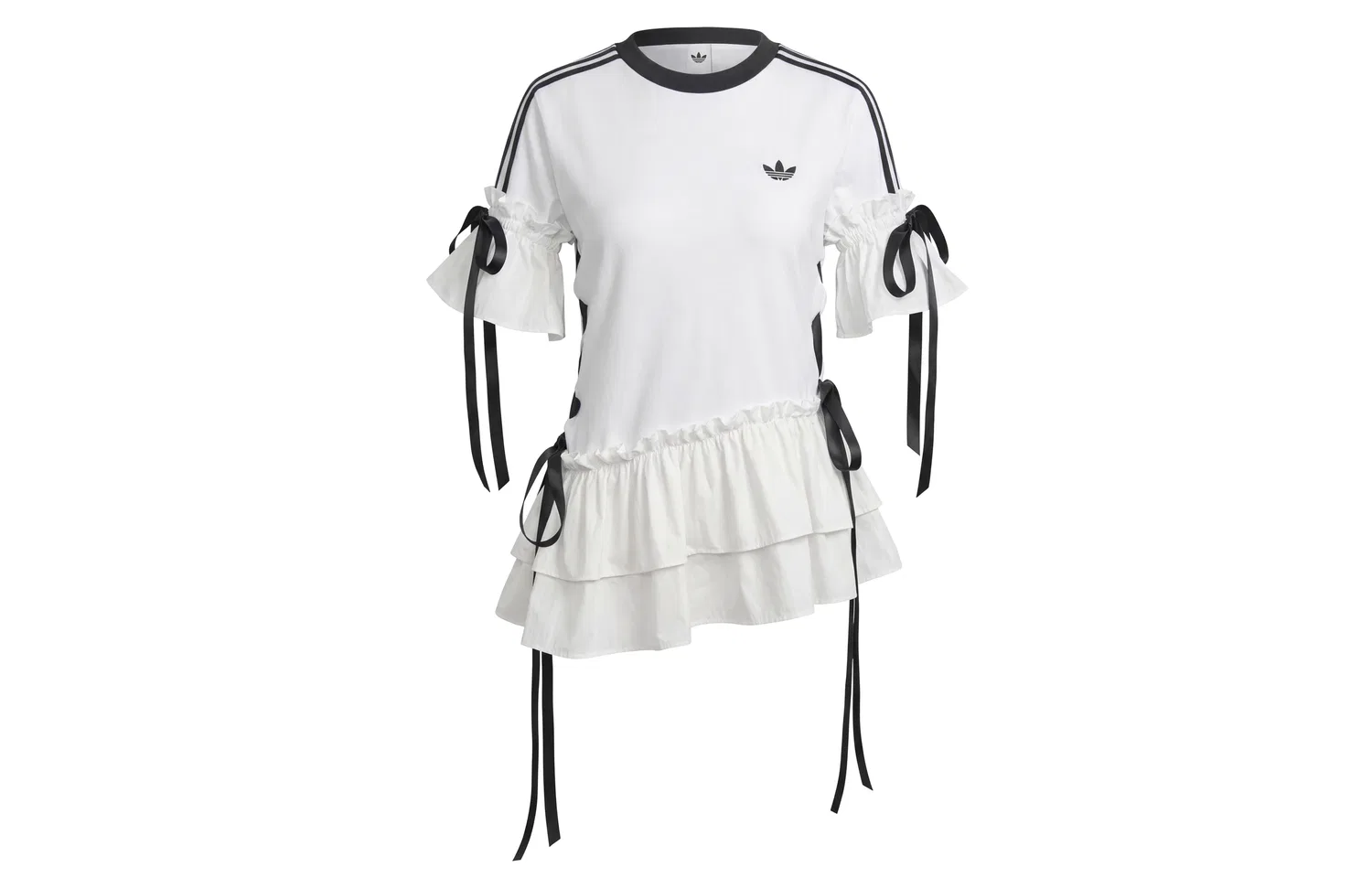 Футболка 3 Stripes женская Adidas Originals, White