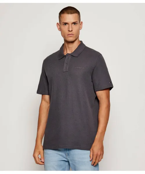 

Футболка поло Regular fit Tommy Jeans, серый