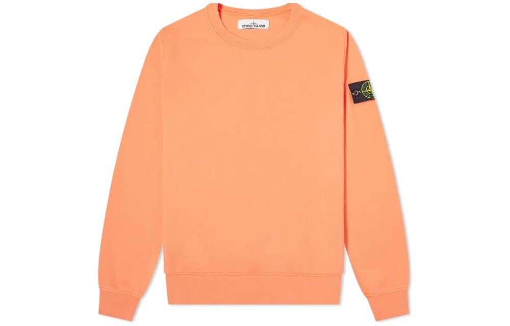 

Толстовка мужская оранжевая Stone Island, оранжевый