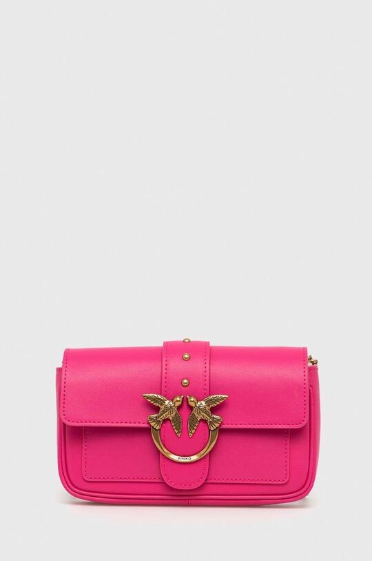 

Кожаная сумочка Pinko, фиолетовый