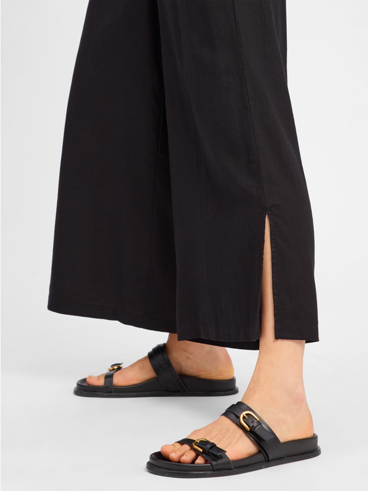 

Тканевые брюки comma, черный