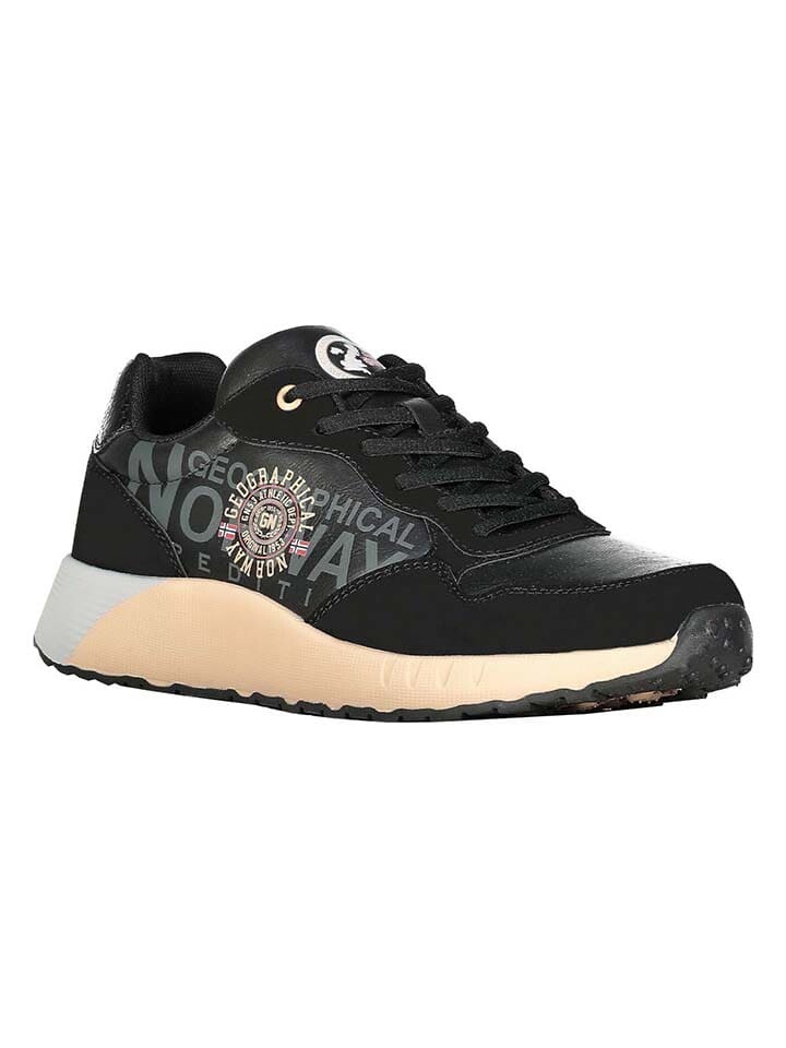 

Кроссовки на шнуровке Geographical Norway Sneakers Otag, черный