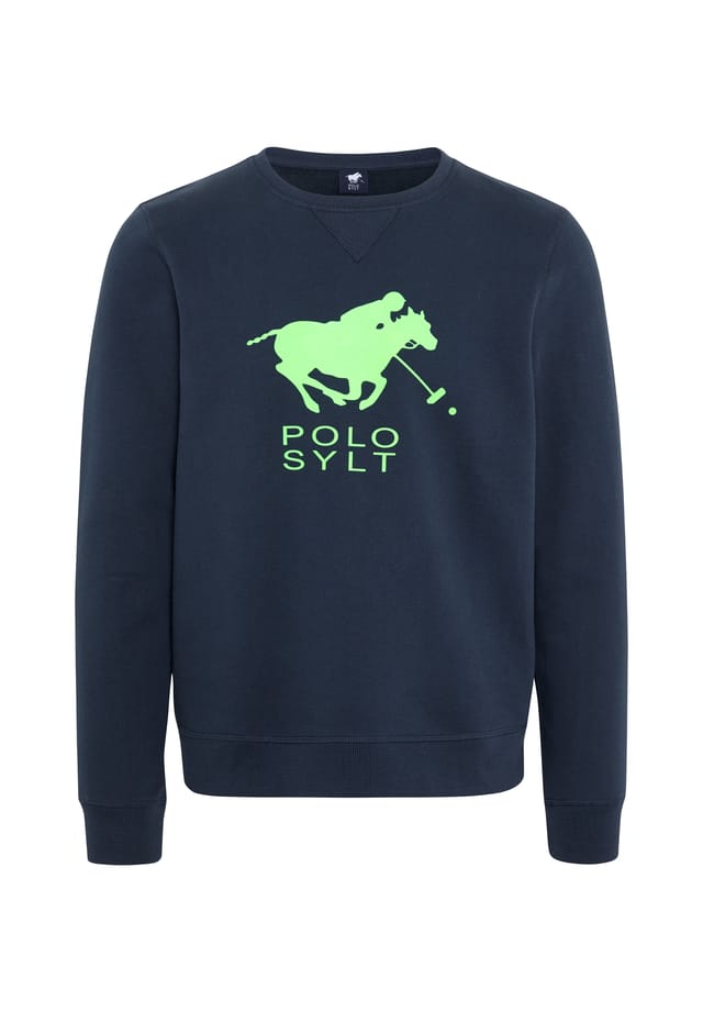 

Свитер с мотивом этикетки Polo Sylt, цвет total eclipse