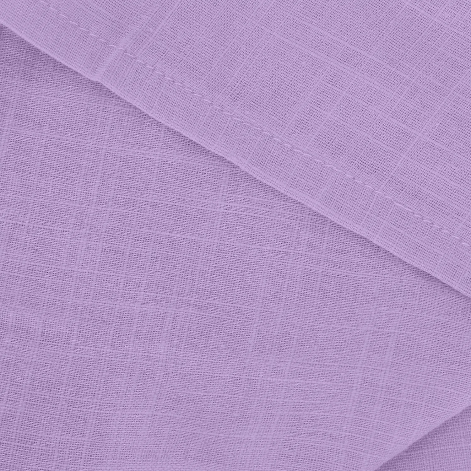 Блуза женская с длинным рукавом, Cotton Linen, фиолетовая — фото 4