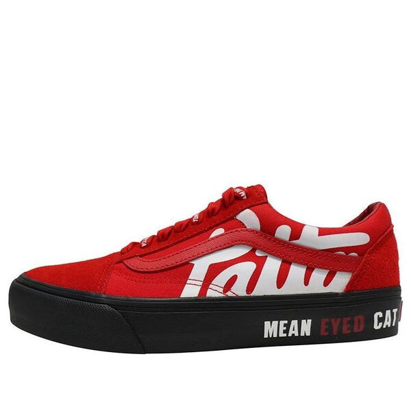 

Кроссовки patta x old skool vlt lx 'mean eyed cat - high risk red' Vans, красный