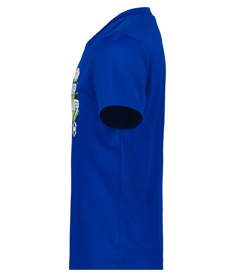 Детская футболка с коротким рукавом Tech Sports Burst, размер 2T-7 Under Armour, royal синий — фото 3