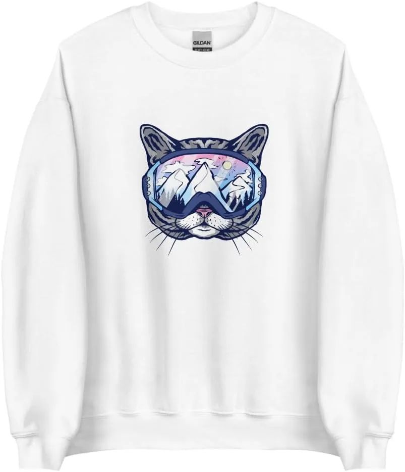 

Свитшот Unisex Snowboard Cat Lover ThaLiStore