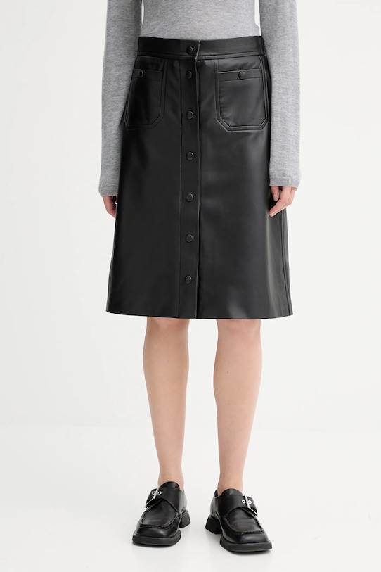 

Юбка кожаная LOCUS Munthe, черный