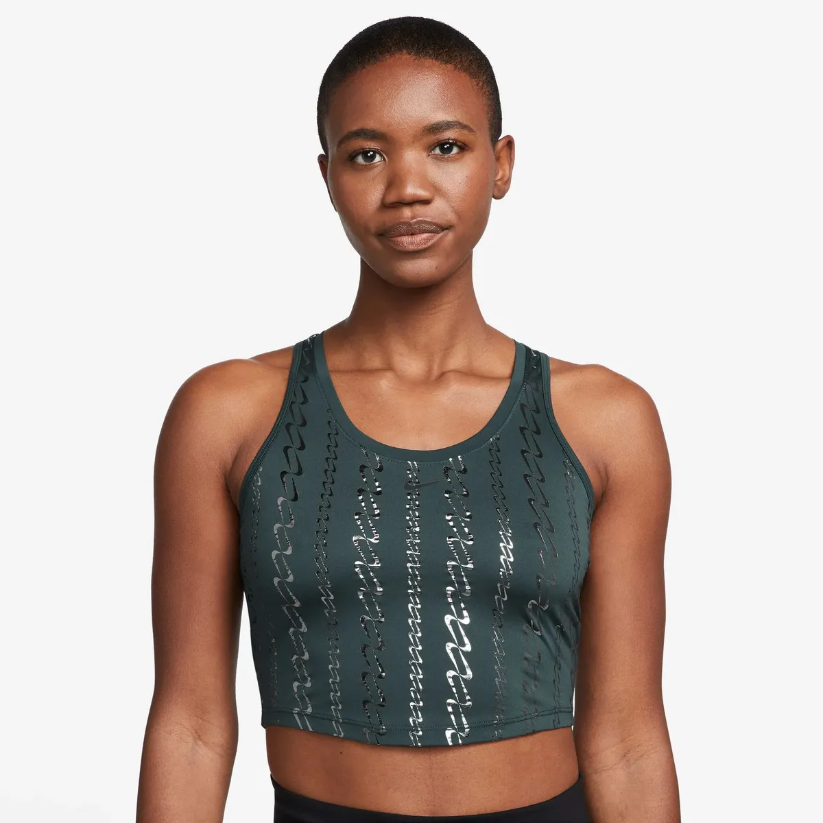 

Майка для тренировок Nike "ЖЕНСКАЯ МАЙКА С ПРИНТОМ ONE DRI-FIT", черный