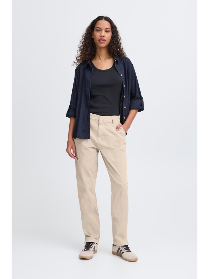 

Pulz Повседневные брюки PZBONNIE прямого кроя, зауженные