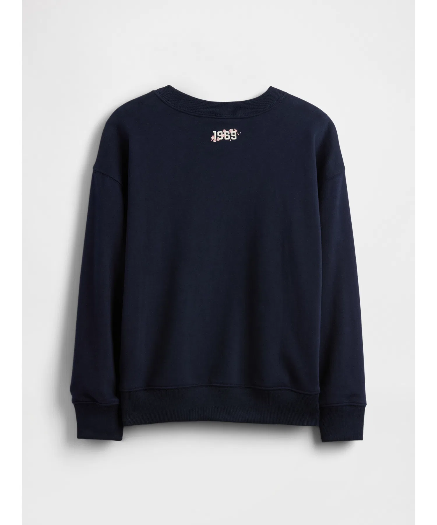 Винтажная мягкая махровая ткань French Terry, свободный крой, толстовка SAKURA с логотипом GAP (детская) — фото 2