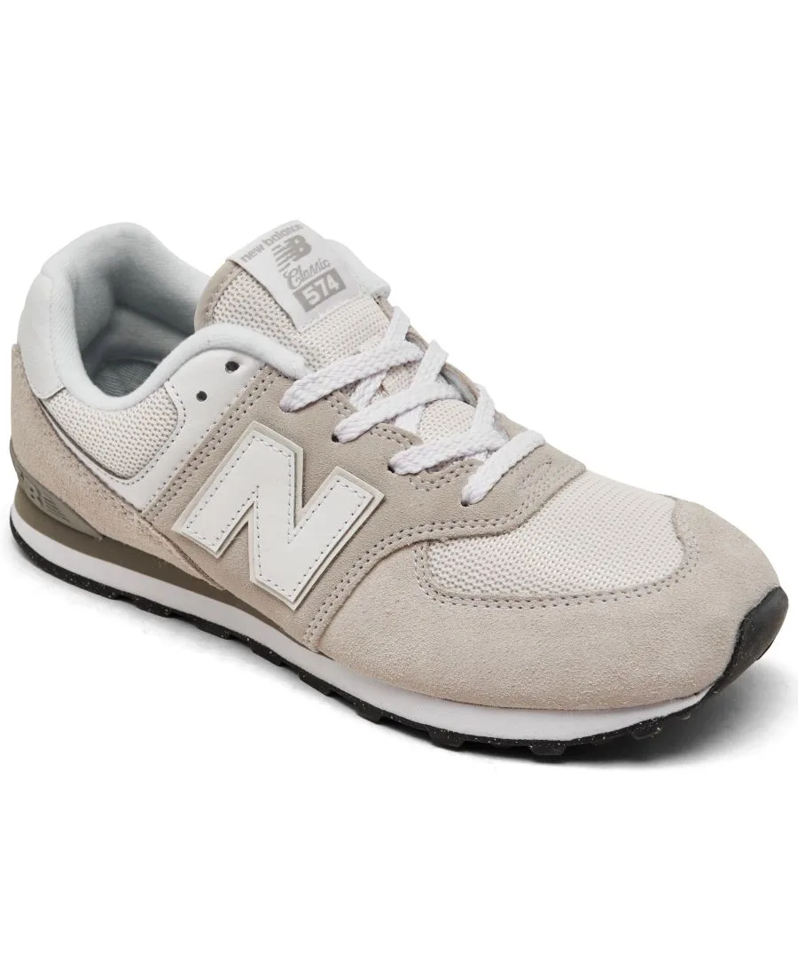 Детские повседневные кроссовки Big Kids 574 от Finish Line New Balance, Nimbus Cloud