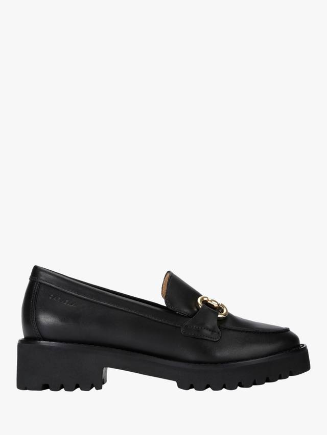 Честерские кожаные лоферы слипоны Carvela, Black