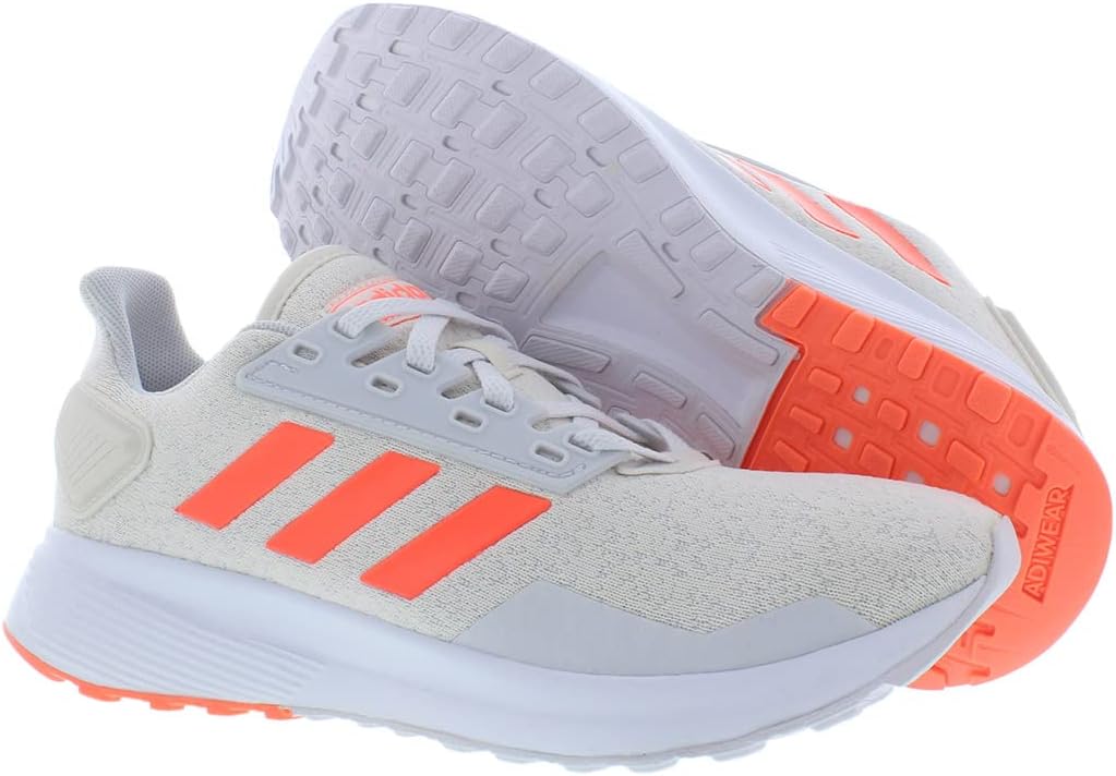 Мужские беговые кроссовки Adidas Nova, белый/оранжевый/серый — фото 4