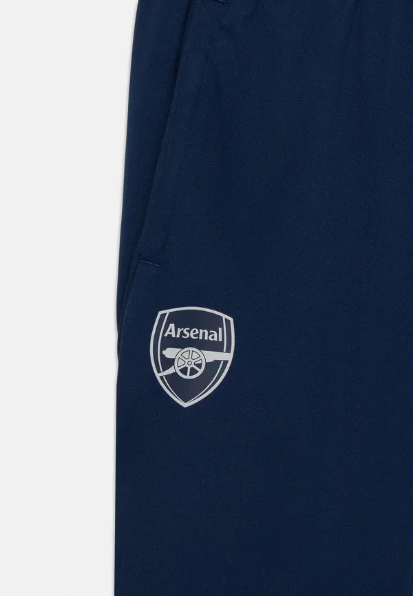 Штаны спортивные детские Adidas Performance Arsenal fc tiro competition pants kids tracksuit bottoms, цвет ночной индиго/белый голубой — фото 4