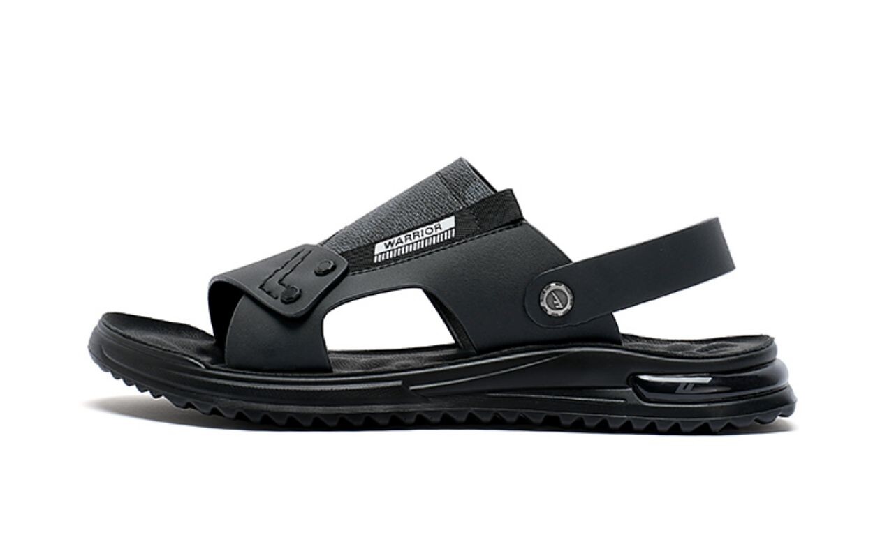 

Пляжные сандалии мужские черный/серый Warrior