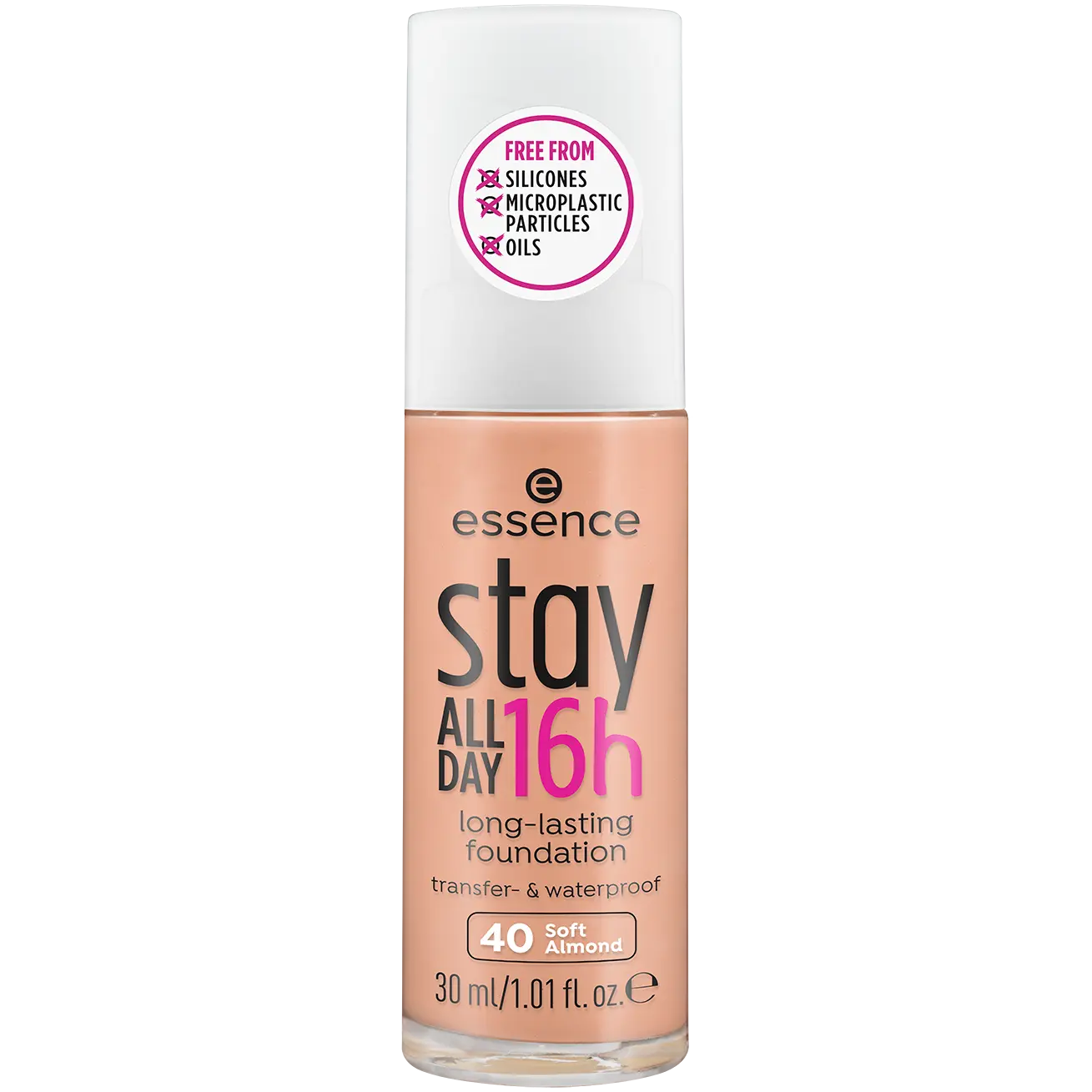 

Тональный крем для лица 40 Essence Stay All Day 16H, 30 мл