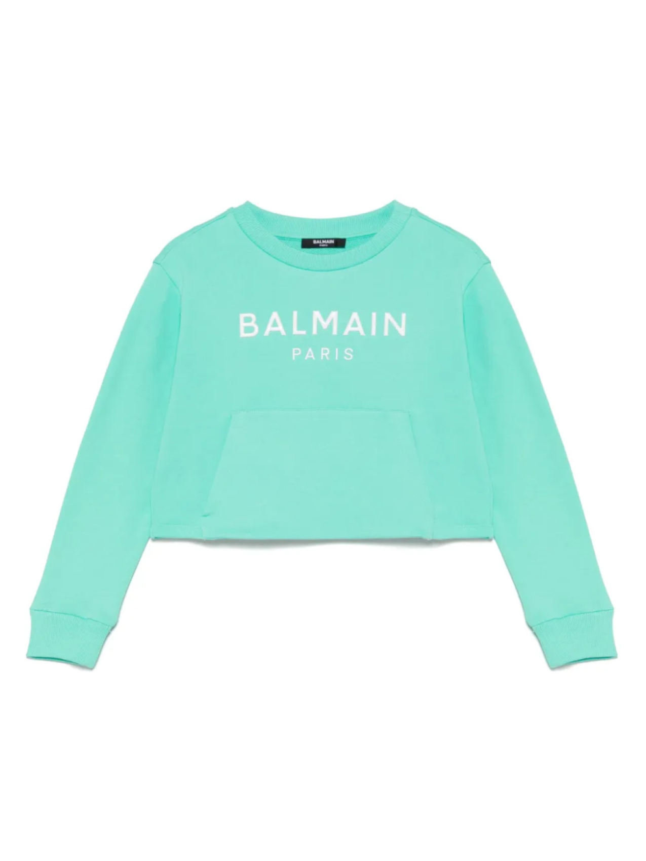 

Balmain Kids хлопковая толстовка, зеленый