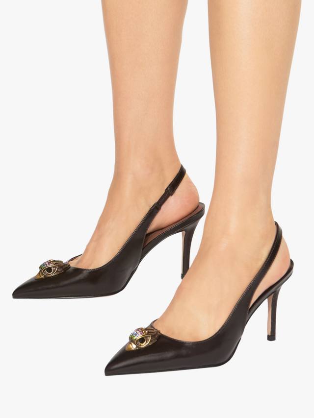 Туфли-лодочки Belgravia на шпильке с ремешком Kurt Geiger London, Brown — фото 2