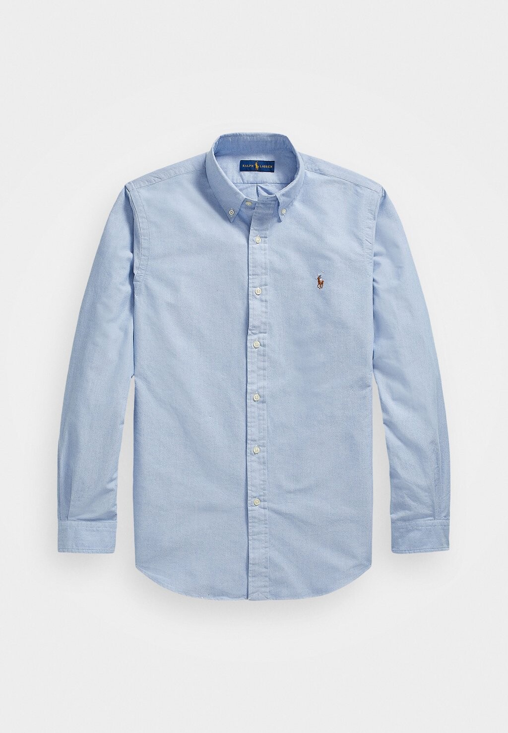 Рубашка ОКСФОРДСКАЯ РУБАШКА CUSTOM FIT Polo Ralph Lauren, синий — фото 4