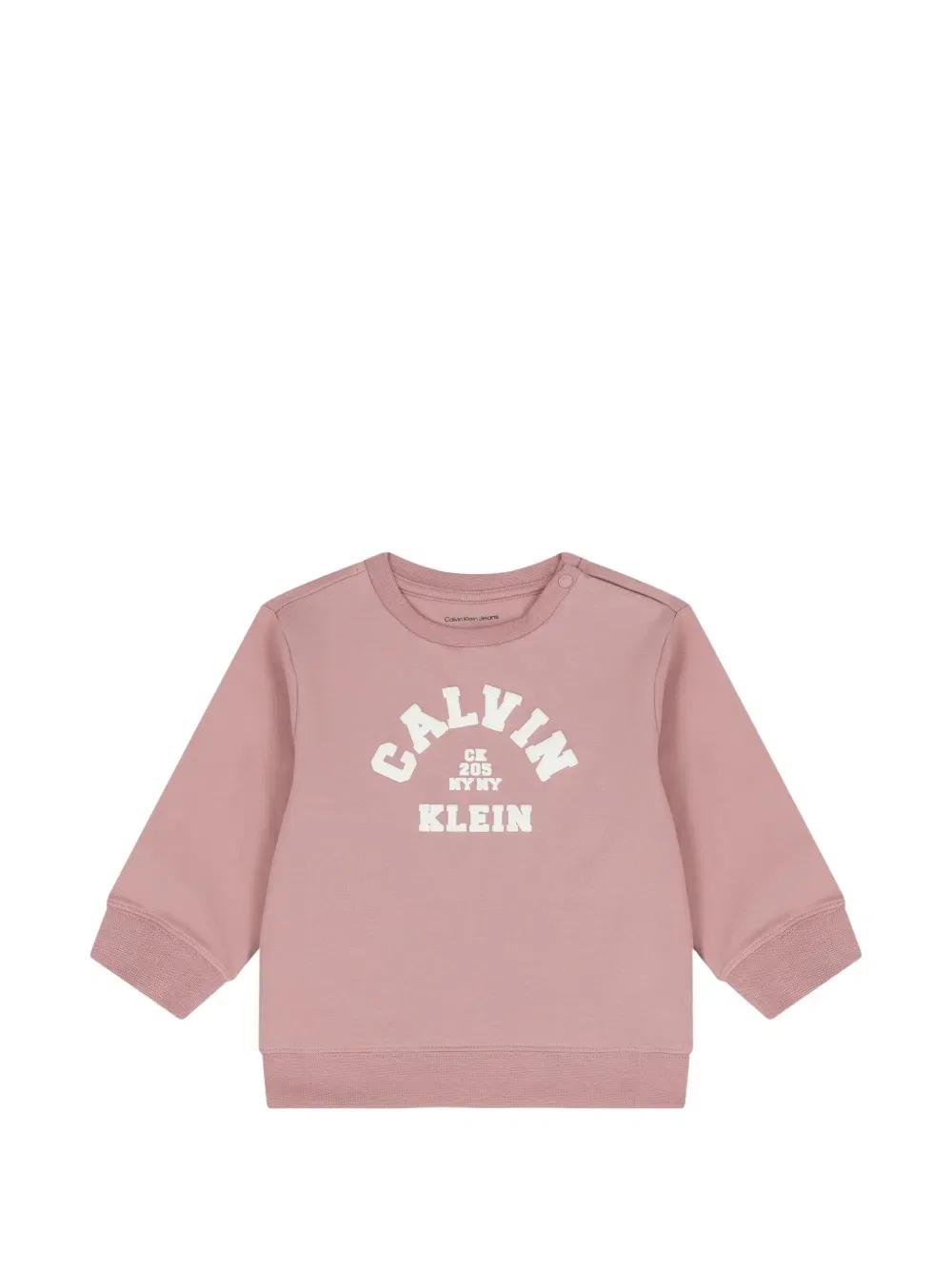 Спортивный костюм с логотипом Calvin Klein Kids, розовый — фото 3