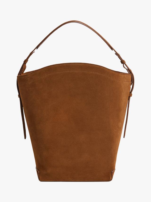 

Сумка-тоут Joyce из замши Flattered, Bourbon