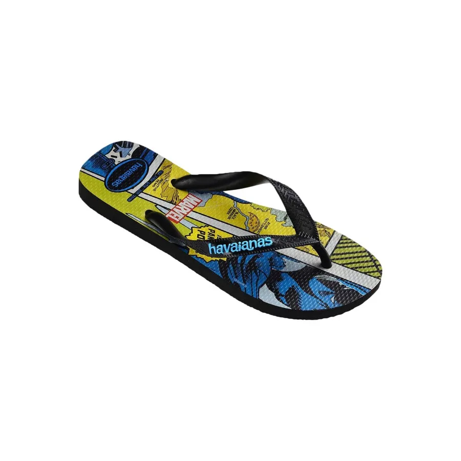 Вьетнамки Havaianas Top Marvel Classics, черный — фото 2