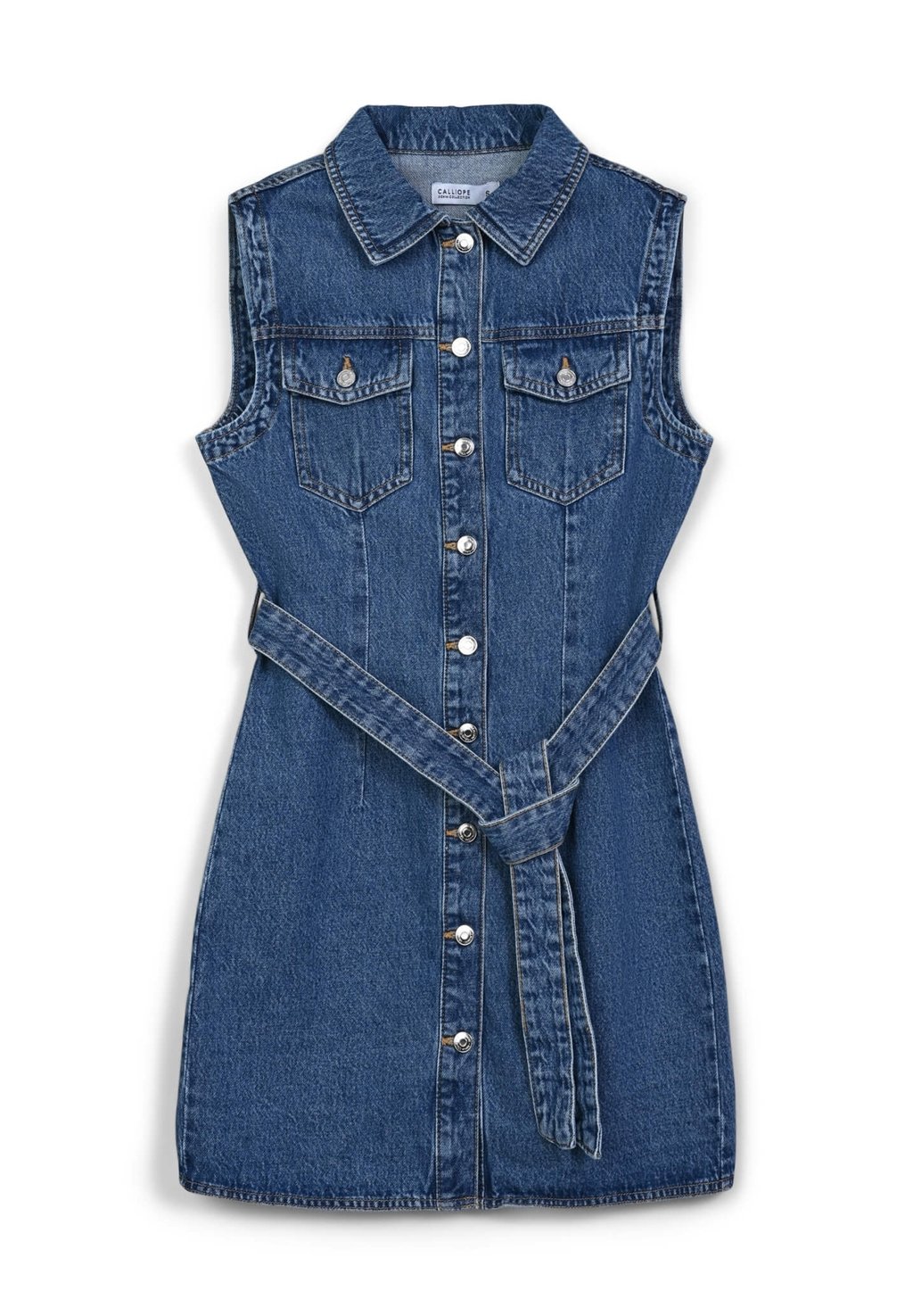 

Платье из денима SMANICATO Calliope, цвет Blu Denim Medio
