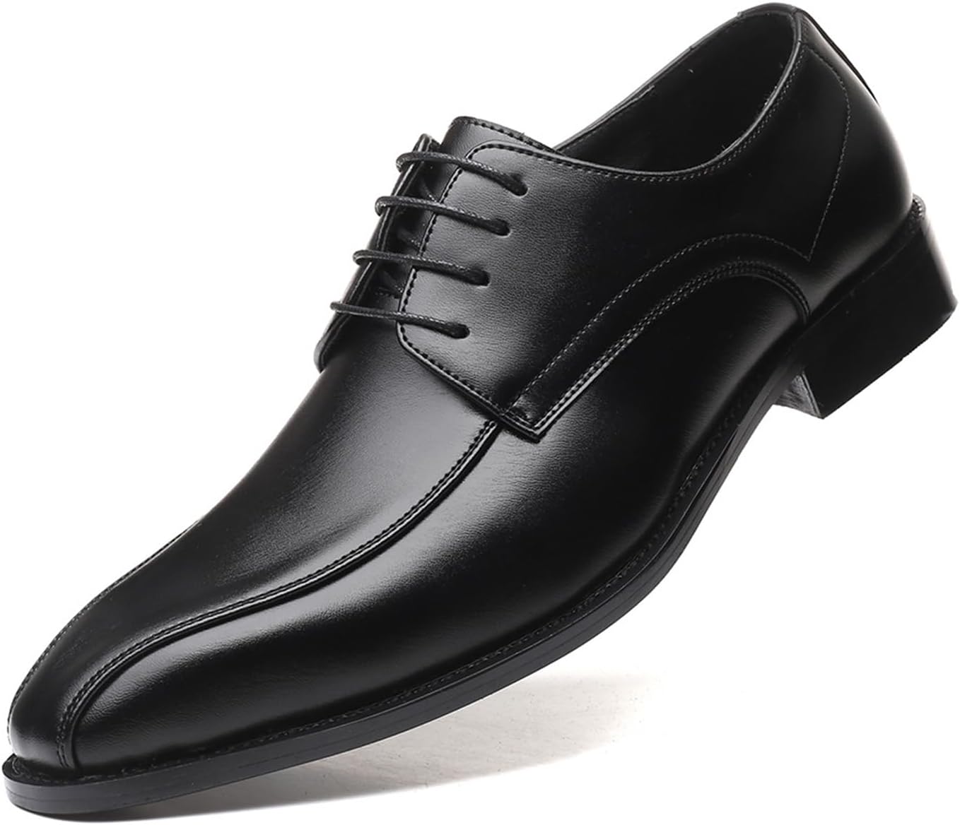 

Мужские оксфорды KYOESCAI, классические туфли с шнуровкой, для офиса, свадьбы и делового стиля, черный