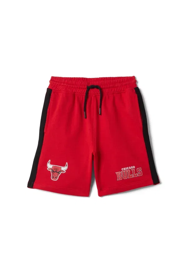 Шорты с принтом Chicago Bulls Ovs, красный