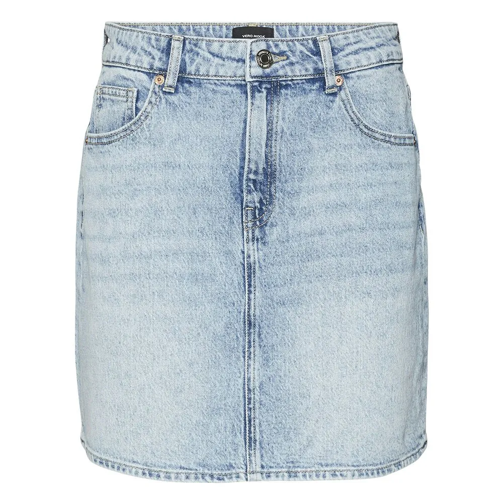 

Юбка Vero Moda Tessa denim skirt, синий