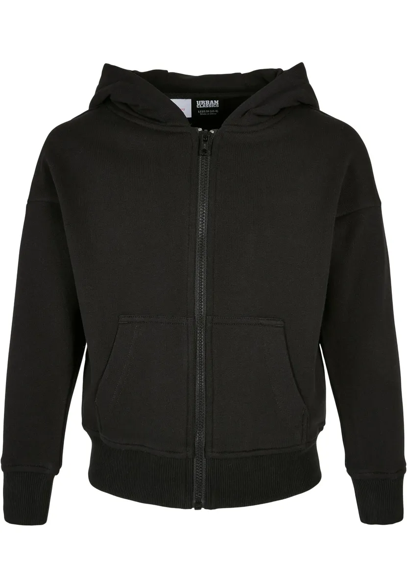 

Толстовка с капюшоном URBAN CLASSICS " Urban Classics Women's Girls Organic Terry Zip Hoody", черный