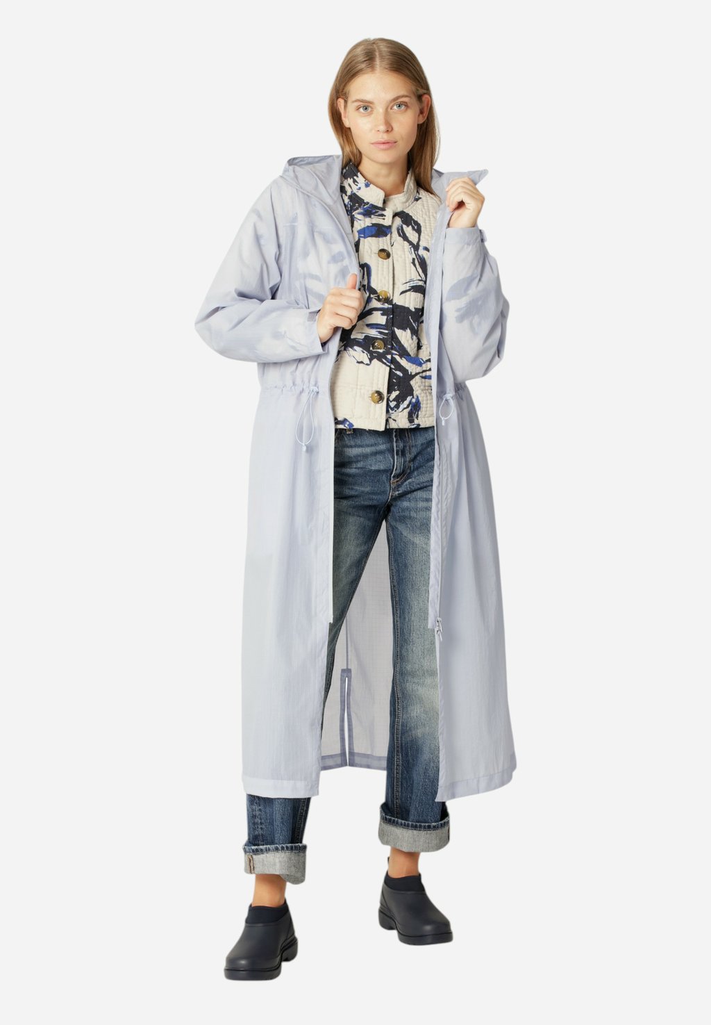 

Парка Waterproof jacket Ilse Jacobsen, светло-голубой